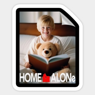 home alone merry christmas new version poster style Sticker